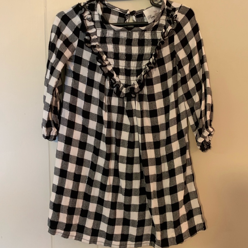Black and White checkered dress